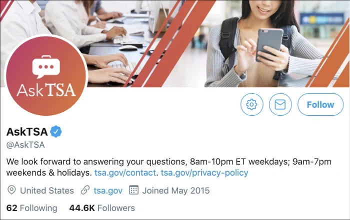 Twitter AskTSA government shutdown 2019