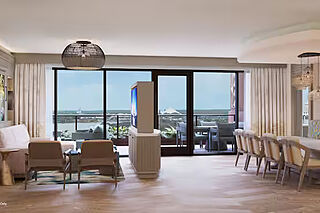 Sample Penthouse Living Area