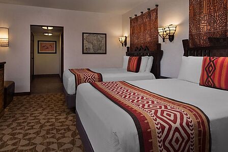 Sample two-bedroom villa
