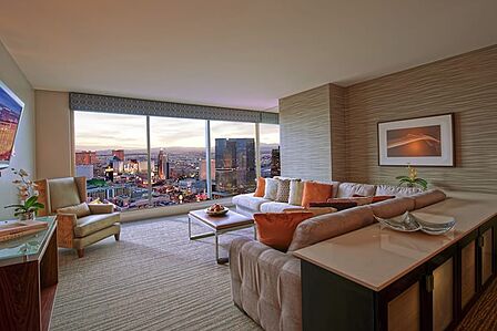 Suite Living Area (Hilton Grand Vacations)