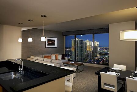 Suite Living Area (Hilton Grand Vacations)