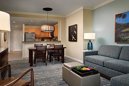 Sample Living and Dining Area