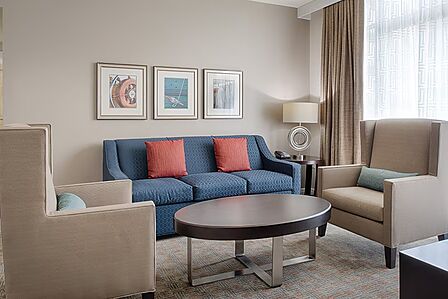 Sample Living Area (see below for unit-type specific photos)