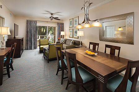 Sample dining area