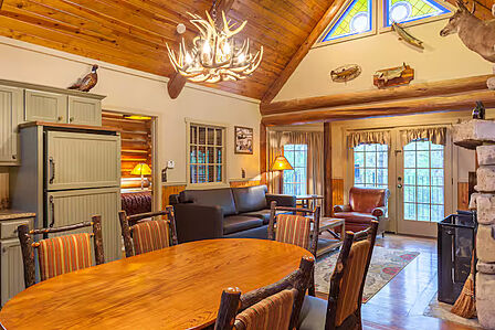 Sample dining area