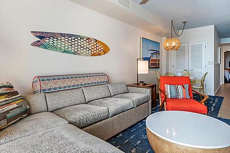 Sample living room