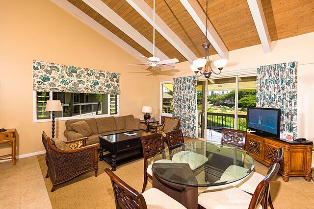 Sample Living and Dining Area