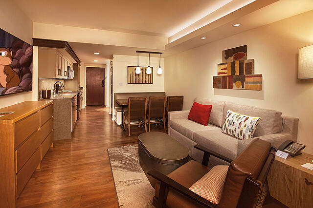 Sample Villa Living Area
