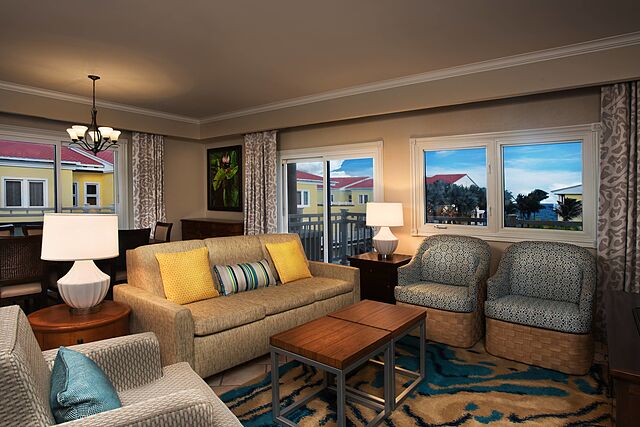 Sample unit living area
