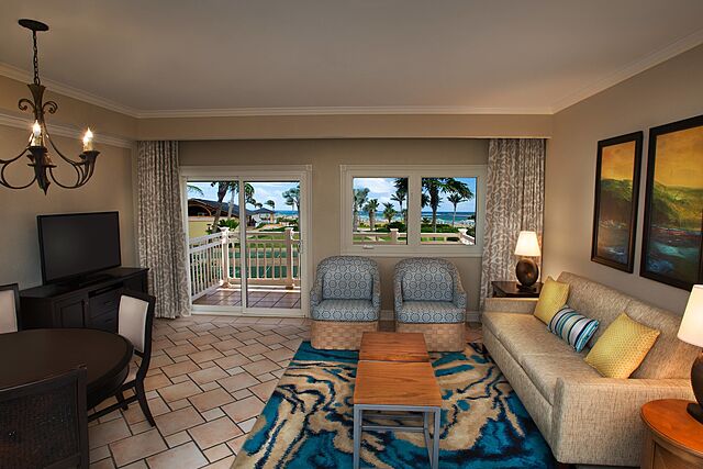 Sample unit living area