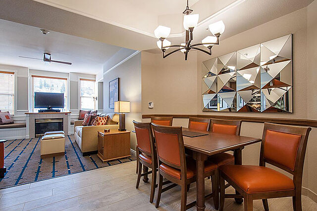 Sample Living and Dining Area