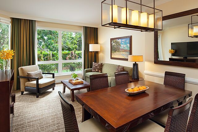 Sample Living and Dining Area (see below for unit-type specific photos)