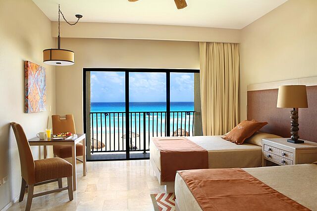 Sample Bedroom With Attached Balcony