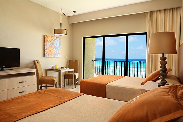 Sample Bedroom With Attached Balcony