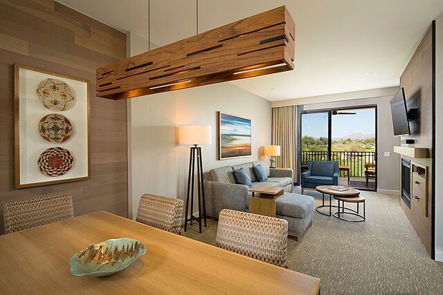 Sample Living Area (see below for unit-type specific photos)