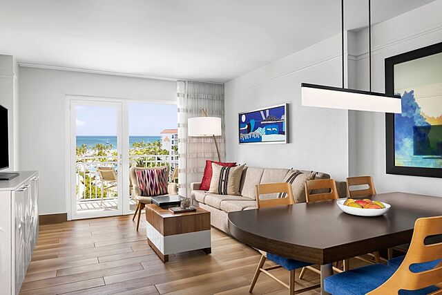 Sample Living Area (see below for unit-type specific photos)