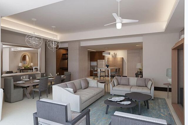 Sample Living Area