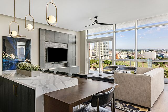 Sample living room
