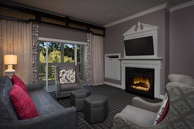 Sample two-bedroom unit living area