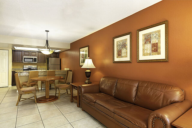 Sample one-bedroom villa