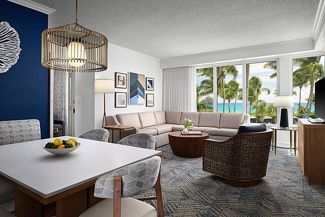 Sample Living Area (see below for unit-type specific photos)
