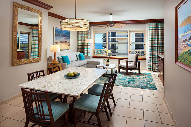 Sample Living and Dining Area