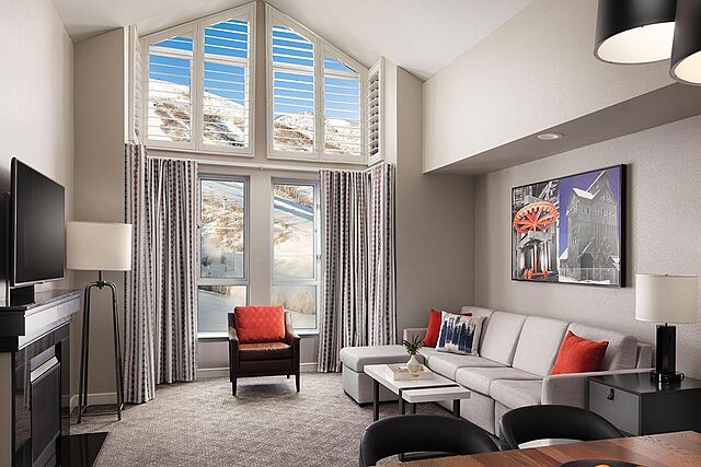 Sample Living Area (see below for unit-type specific photos)