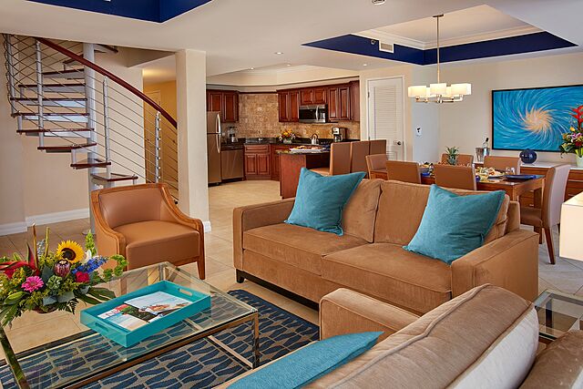 Sample Living Area (see below for unit-type specific photos)
