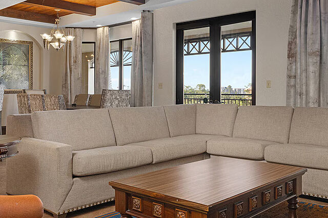 Sample Presidential Unit Living Area