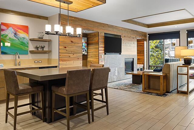 Sample dining area