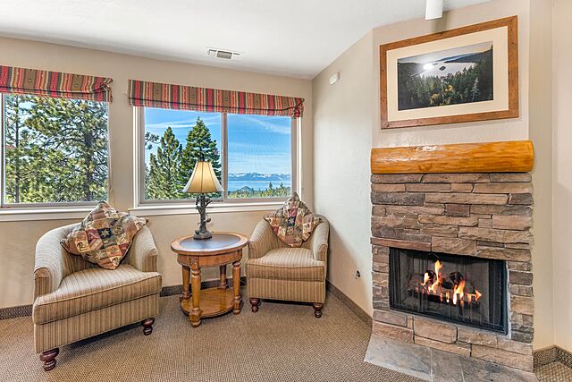 Sample Ridge View living area