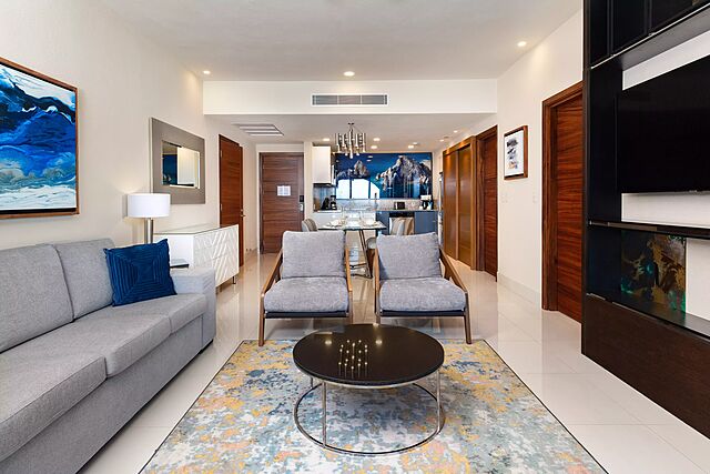 Sample living room