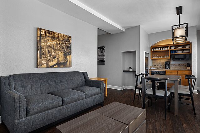 Sample living room