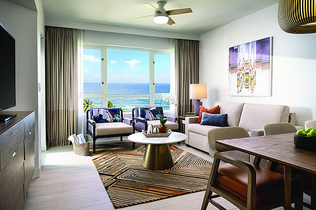 Sample living room
