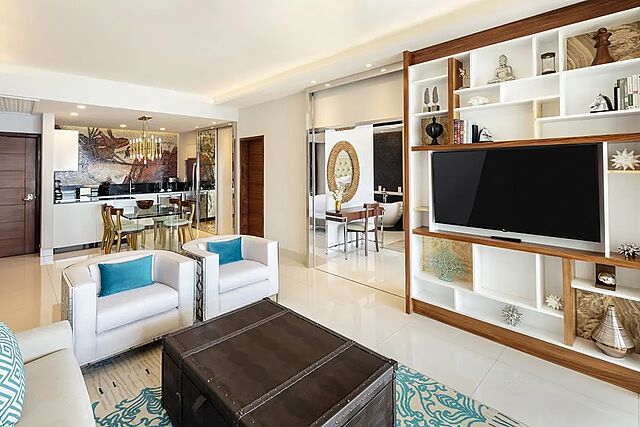 Sample living room