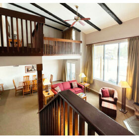 living room from above