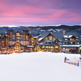 Ski in/ski out.