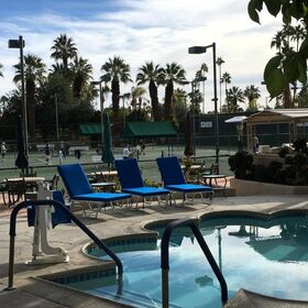 tennis courts