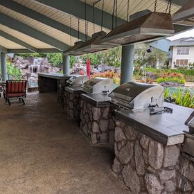 BBQ area