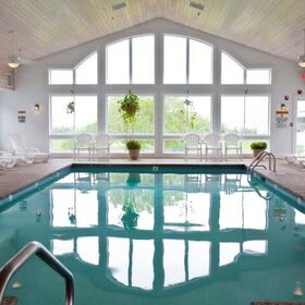 Indoor Pool + Hot Tub