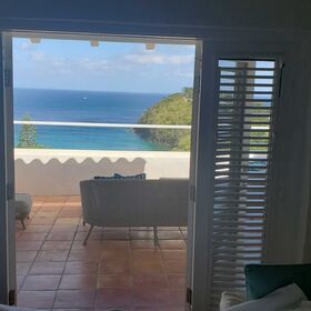 living room view