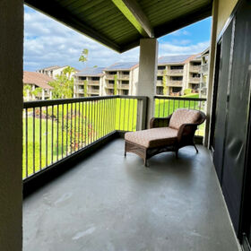 large covered deck