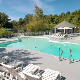 Outside pool