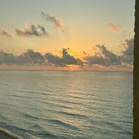 Ocean sun set