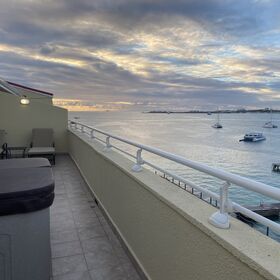 Large Balcony with Jacuzzi