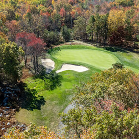 Aerial Photo of Eagle Rock Golf Course (18-Hole Championship Course) (Credit: Eagle Rock Resort)