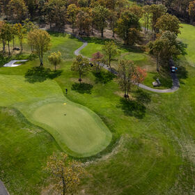 Aerial Photo of Eagle Rock Golf (9-Hole Executive Course) (Credit: Eagle Rock Resort)