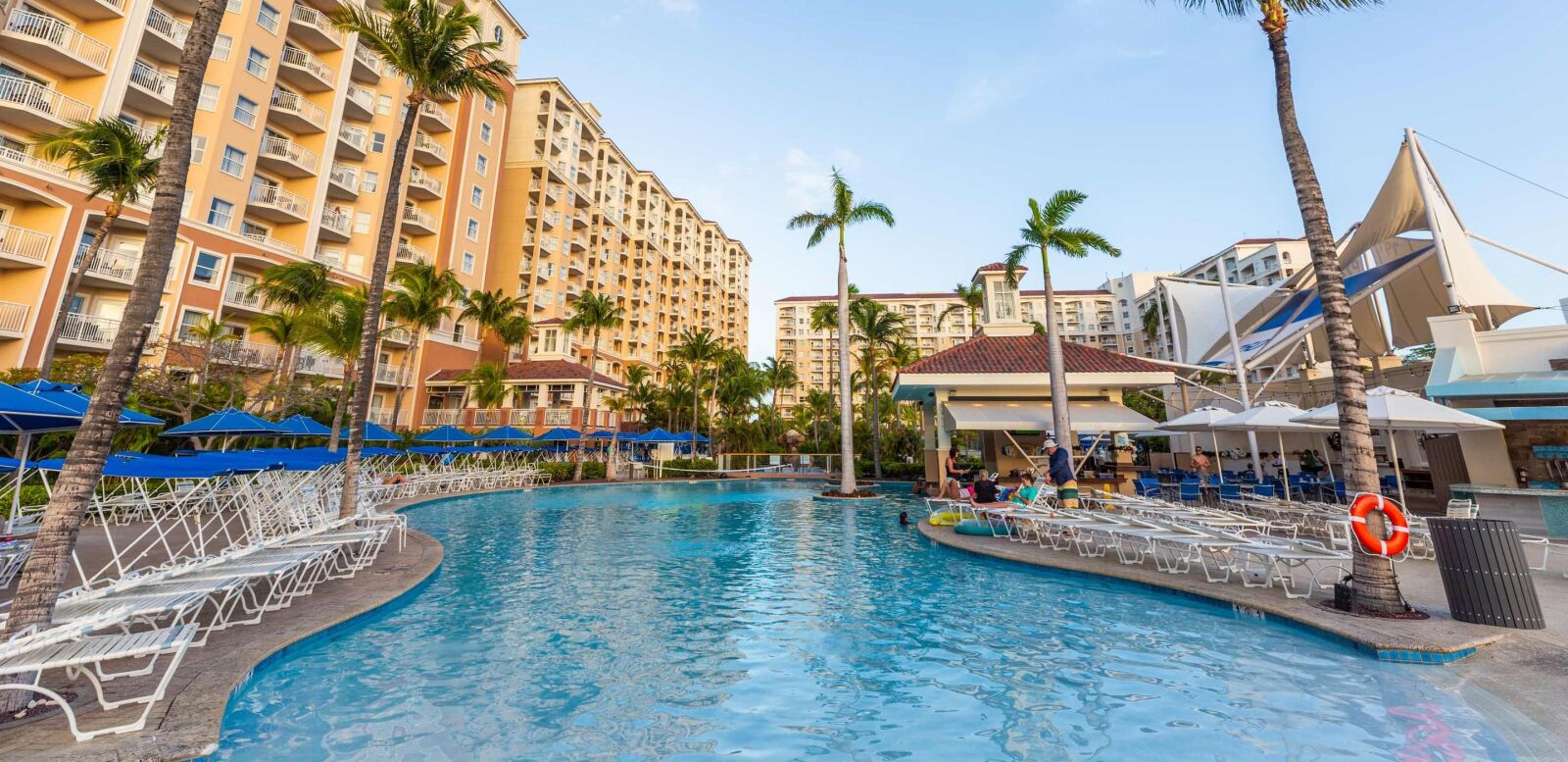 Beautiful vacation destination location