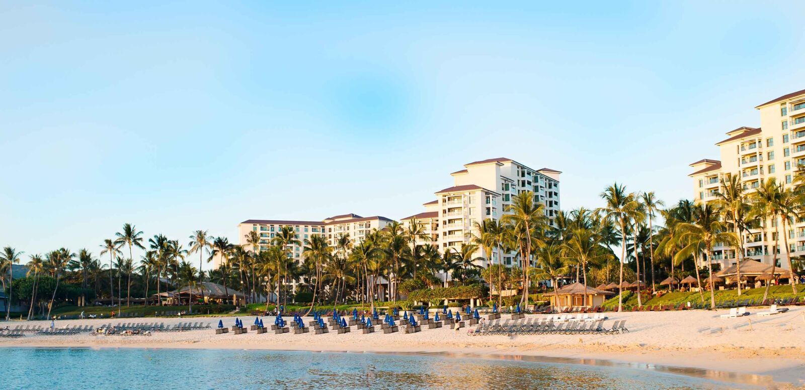 Beautiful vacation destination location