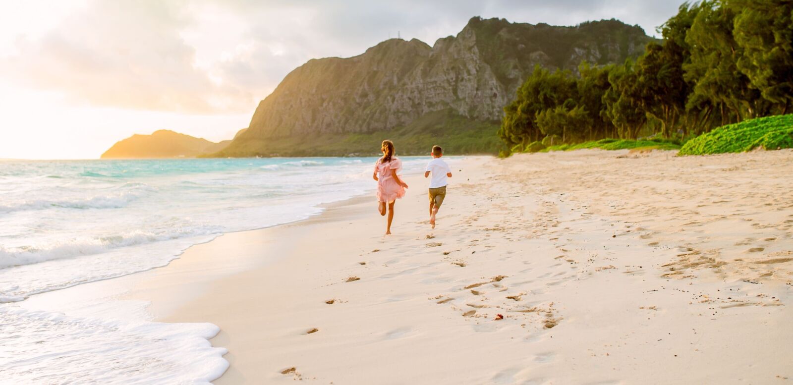 Beautiful vacation destination location